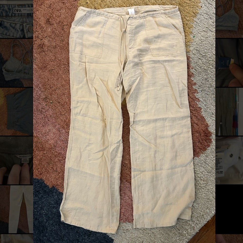 London Jean linen pants size 12